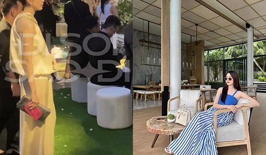 Lộ ảnh Hoa hậu Đặng Thu Thảo bị nghi đang mang bầu lần 3?