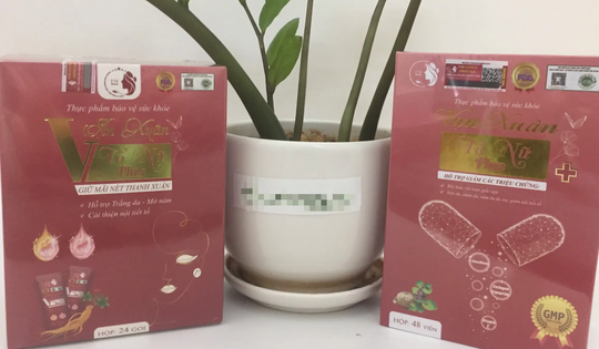 TPBVSK Vạn Xuân Tố Nữ Plus đang được các 'nhà thuốc' thổi phồng công dụng, ngừa cả ung thư