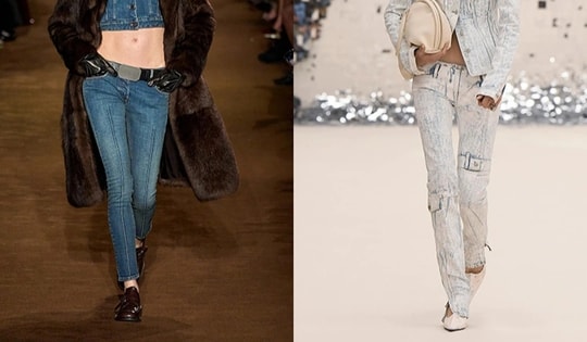 Kiểu quần jeans tôn đường cong gợi cảm được yêu thích trở lại