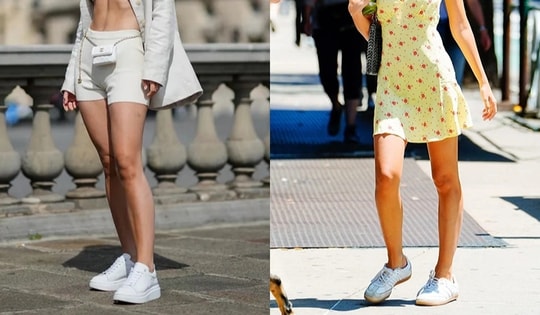 Mẫu giày sneakers không lỗi mốt, giúp phụ nữ lúc nào cũng mặc đẹp