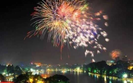 Hà Nội bắn pháo hoa 6 điểm kỷ niệm 70 năm Giải phóng Thủ đô