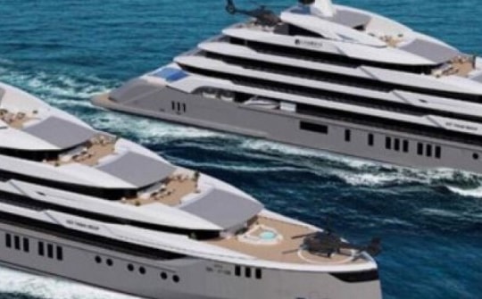 Cặp siêu du thuyền "song sinh" lớn bậc nhất Việt Nam, vốn đầu tư đóng mới "khủng" cỡ nào?