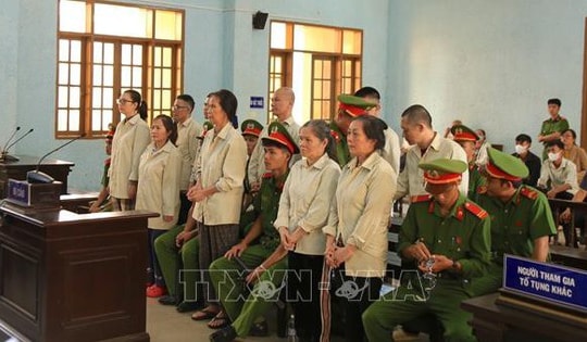 Tuyên án nhóm đối tượng hoạt động nhằm lật đổ chính quyền nhân dân