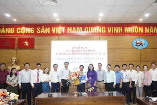 Bổ nhiệm, bổ nhiệm lại Trưởng phòng, Hiệu trưởng, Phó Hiệu trưởng trường THPT