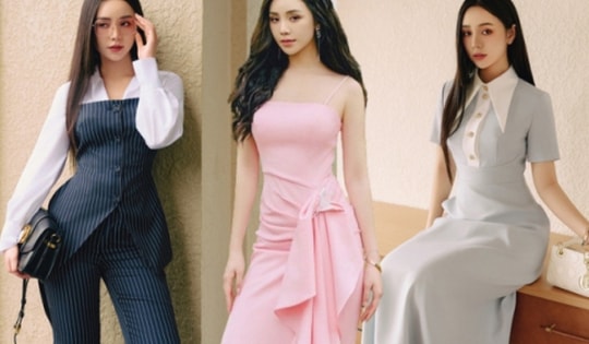 "Nữ chính VTV" Quỳnh Kool gợi ý những mẫu váy liền thanh lịch, sang chảnh từ công sở đến tiệc tùng trong hè này