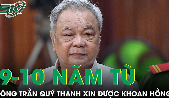 Ông Trần Quí Thanh khóc, xin được hưởng khoan hồng khi bị đề nghị 9-10 năm tù