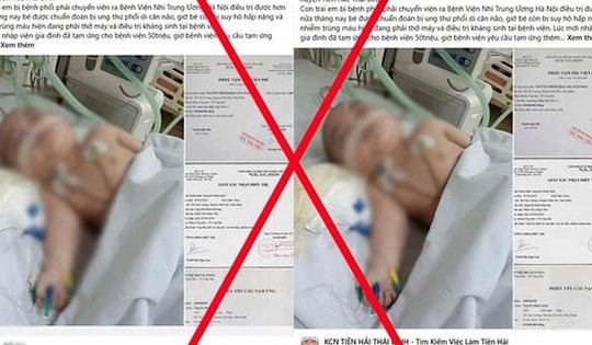 Bệnh viện Nhi Trung ương cảnh báo tình trạng lừa đảo chuyển tiền, ủng hộ từ thiện