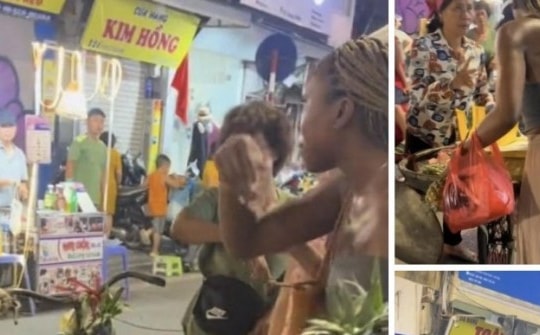 Hà Nội: Xác minh thông tin người bán hàng rong "chặt chém" nữ du khách 500.000 đồng 3 quả dứa