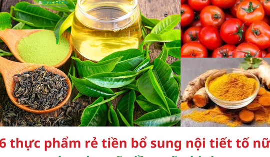 6 thực phẩm rẻ tiền bổ sung nội tiết tố nữ cho phụ nữ tiền mãn kinh
