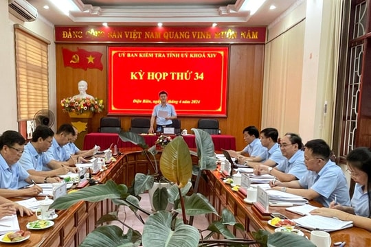 UBKT Tỉnh ủy xem xét, cho ý kiến kết quả xác minh tài sản, thu nhập với 13 cán bộ