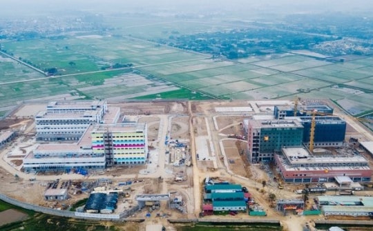 Toàn cảnh 2 bệnh viện nghìn tỷ sắp hoàn thành ở ngoại thành Hà Nội