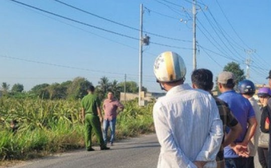 Phát hiện thi thể nam thanh niên trong vườn thanh long ở Long An