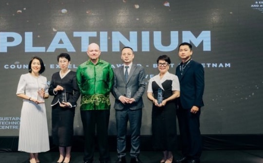 Vinmec nhận 4 giải thưởng quốc tế về trách nhiệm xã hội và phát triển bền vững