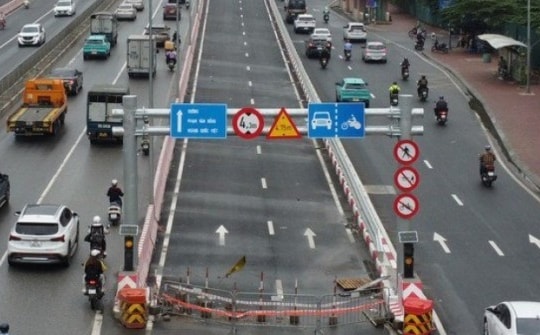 Cầu vượt thép Mai Dịch sẽ được thông xe vào ngày 6/5