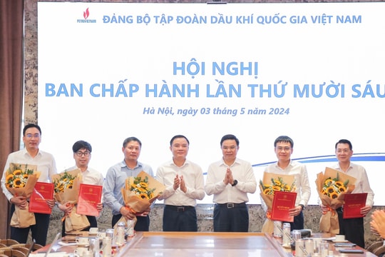 Bầu Phó Bí thư Đảng ủy PVN, chỉ định 7 đồng chí tham gia BCH Đảng bộ Tập đoàn