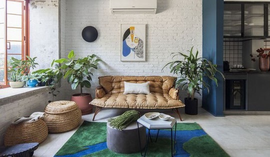 Thiết kế và bố trí nội thất nhà ống 1 tầng có diện tích 80m²