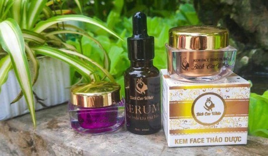 Đình chỉ lưu hành, thu hồi toàn quốc serum phục hồi hư tổn da của Công ty Bích Cao White