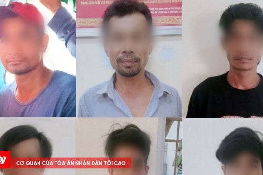 Tạm giữ 6 nghi phạm trộm cắp dây cáp trụ điện gió