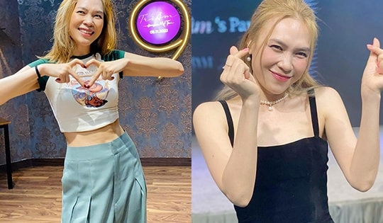 Nhan sắc đời thực của nữ ca sĩ gốc Đà Nẵng: 43 tuổi chưa chồng, eo thon, có làn da bóng mịn