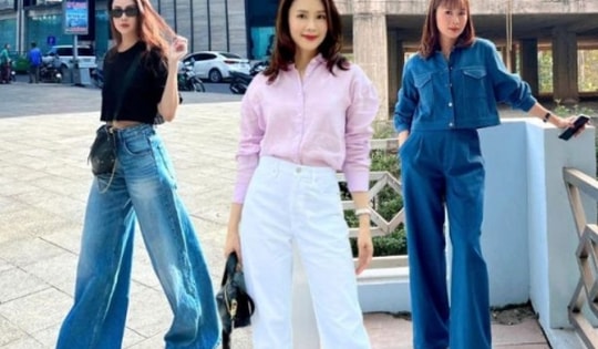 Phong cách diện quần jeans của Hồng Diễm ngày càng xuất sắc, phụ nữ trên 40 tuổi nên học hỏi