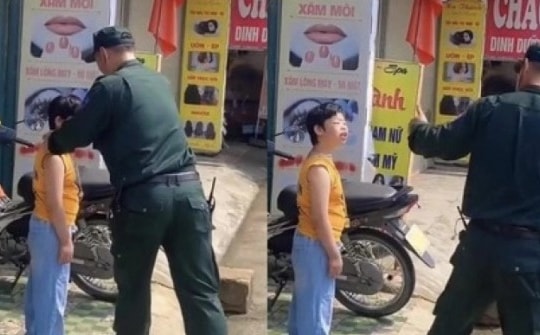 Sĩ quan cảnh sát cơ động kể lại khoảnh khắc tặng còi cho bé gái ở Điện Biên