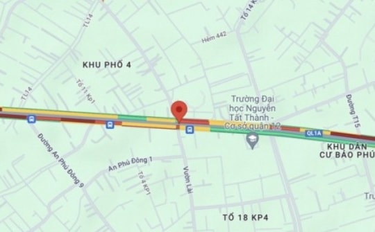 Đường Vườn Lài, TP.HCM là tuyến đường nguy hiểm nhất với 6 ca tử vong/km