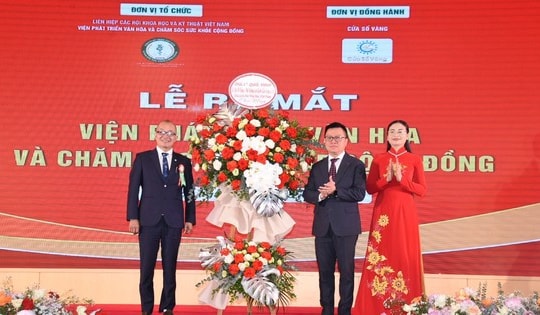 Ra mắt Viện Phát triển Văn hóa và Chăm sóc sức khỏe cộng đồng