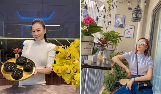 Phương Oanh về thăm nhà cũ sau nửa năm ở với Shark Bình trong biệt thự lớn