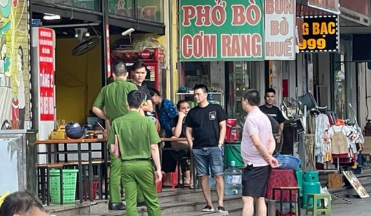 Bắt được đối tượng đâm người tại quán ăn ở khu HH Linh Đàm