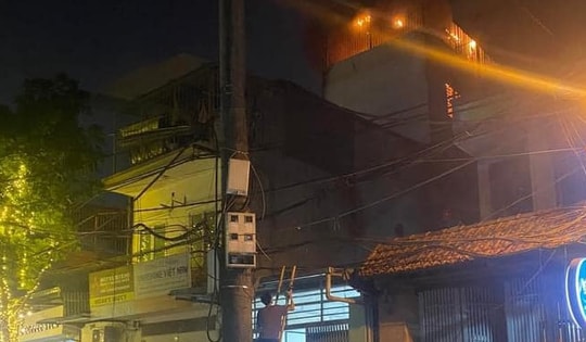 Hà Nội: Khống chế đám cháy tại nhà dân trên phố Vũ Tông Phan