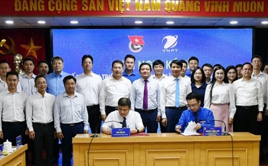 Tập đoàn VNPT và Trung ương Đoàn ký kết kế hoạch triển khai Thỏa thuận hợp tác năm 2024