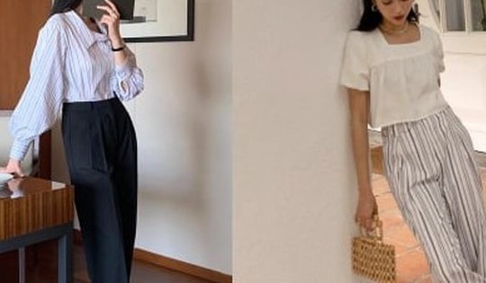 Các mẫu quần âu dành cho nàng công sở có chiều cao khiêm tốn