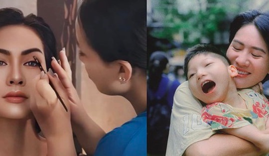 Xúc động trước hành trình 14 năm nuôi con bại não của diễn viên Minh Cúc
