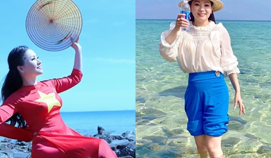 Nữ NSƯT xứ Thanh nổi tiếng dòng nhạc đỏ có đời tư kín tiếng bên chồng và con trai