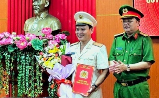 Điều động, bổ nhiệm cán bộ ở công an 2 tỉnh