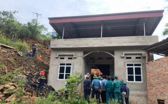 Vụ sạt lở đất, 3 người trong gia đình tử vong: Chủ nhà kể lại phút thoát nạn