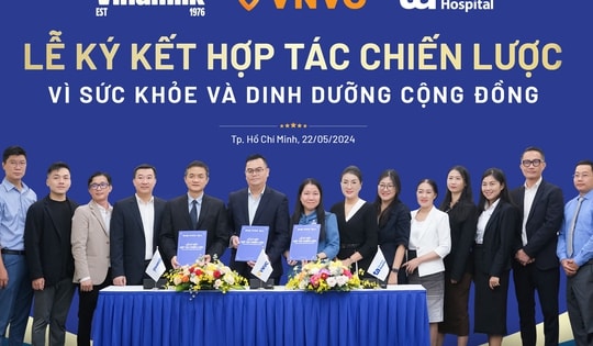 3 đơn vị lớn về y tế và dinh dưỡng bắt tay trong hợp tác chiến lược nâng cao sức khỏe cộng đồng