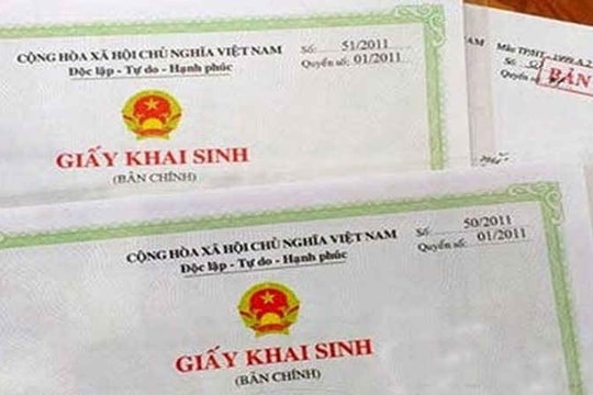 Cung cấp thông tin sai sự thật về nội dung khai sinh có thể bị phạt đến 5.000.000 đồng
