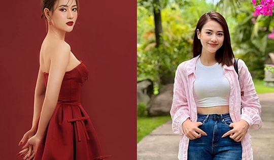 Nhan sắc 'vợ màn ảnh' của Thanh Sơn trong phim 'Mình yêu nhau bình yên thôi'