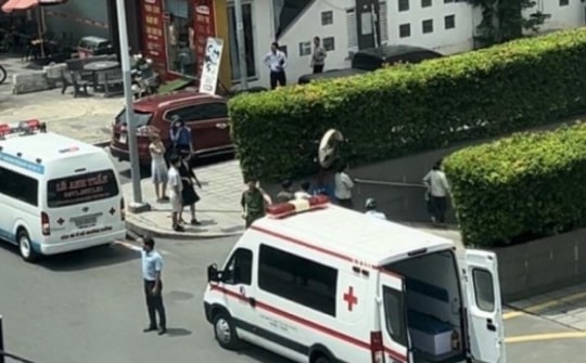 Hiện trường vụ nổ dưới tầng hầm chung cư tại Bình Dương