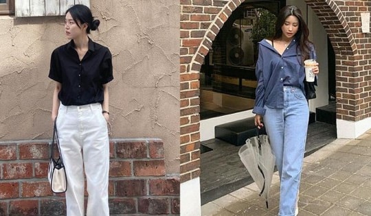 3 cách mặc áo sơ mi tối màu sang trọng mà vẫn trẻ trung