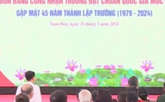 Nguyên hiệu trưởng đột quỵ, tử vong khi đang phát biểu kỷ niệm thành lập trường