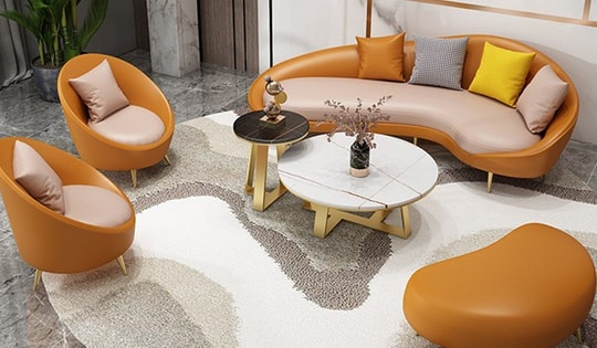 Nên mua sofa vải hay sofa da và 5 sai lầm phổ biến khi mua sofa phòng khách