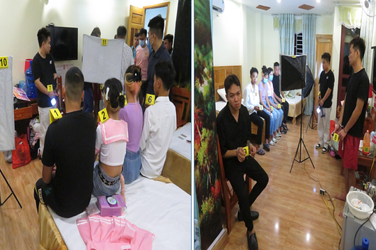 Băng nhóm livestream thiếu nữ khiêu dâm bị bắt