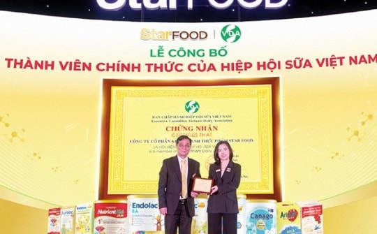 StarFOOD - Thành viên chính thức của Hiệp Hội Sữa Việt Nam