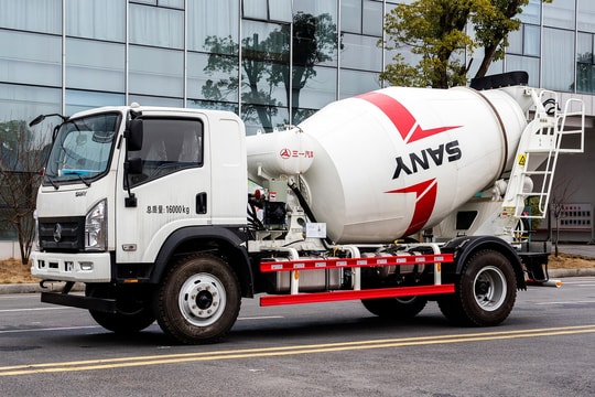 Xe trộn bê tông có phải đăng ký kinh doanh vận tải?