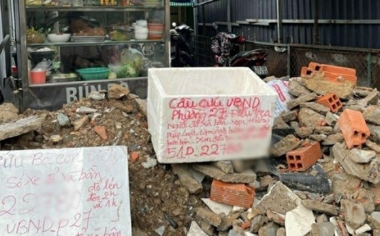 Bỗng dưng bị đổ xà bần trước nhà, "méc" lên phường, bị đổ tiếp lần 2