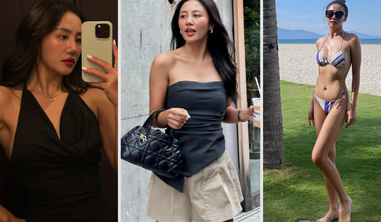 Không diện bikini, Văn Mai Hương khéo lựa đồ khoe xương quai xanh sau giảm cân
