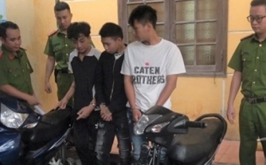 Băng nhóm chuyên “đá xế” ở chung cư TP Huế sa lưới