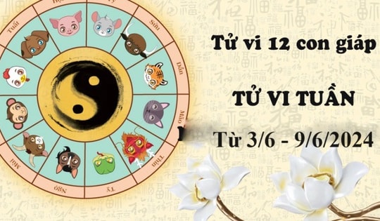 Tử vi tuần mới 12 con giáp từ 3/6 - 9/6/2024: Mão vô cùng may mắn, Thìn xen lẫn hung cát